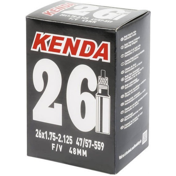 Камера резиновая KENDA 26''x1,75-2.125 с наполнителем от проколов 518910